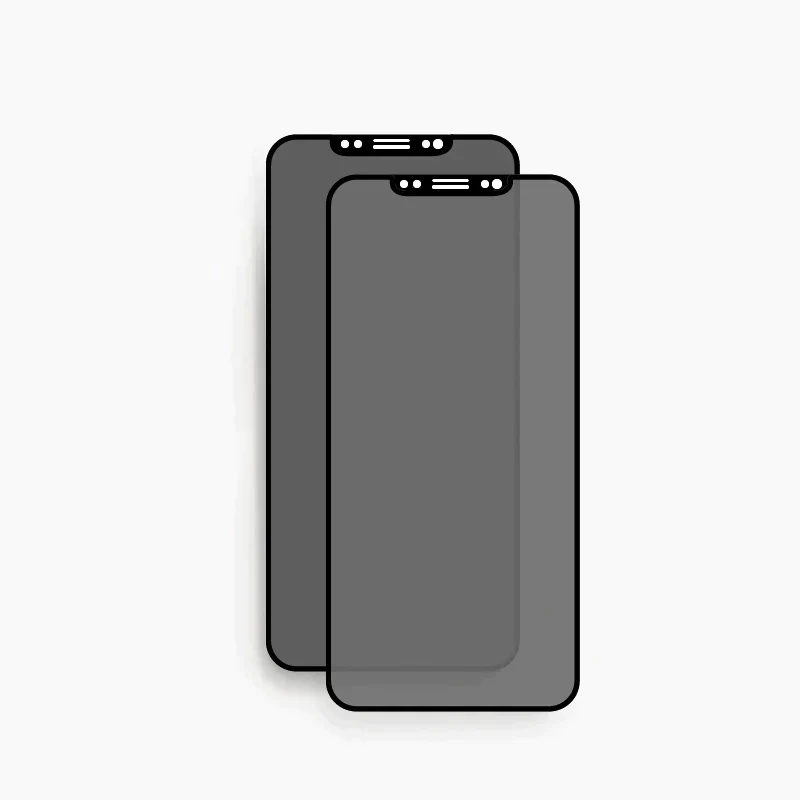 Verre blindé pour iPhone 17 Air Privacy (2 pièces)